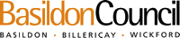 Click for website Basildon District Council logo